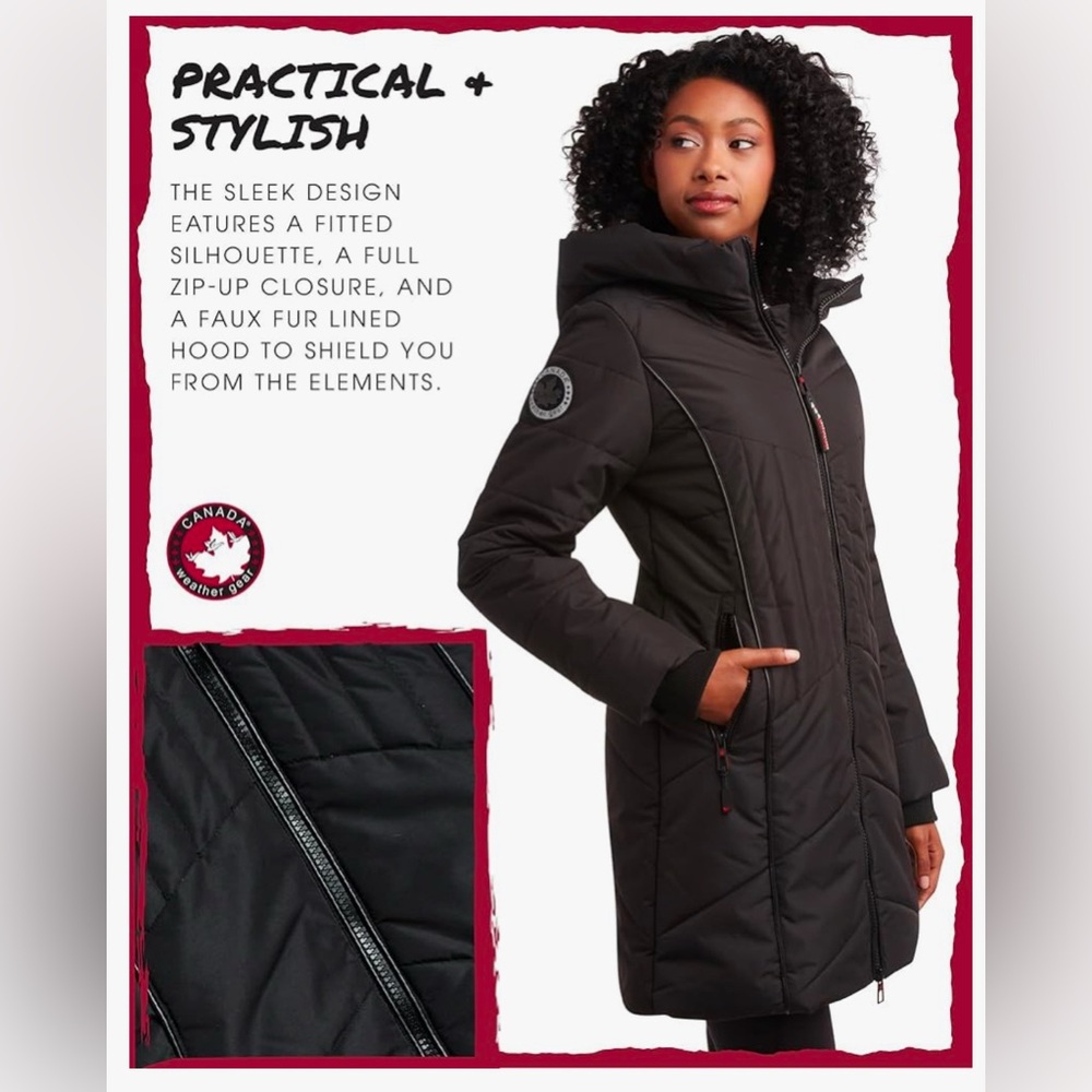 Canada Weather Gear Women’s Puffer Coat